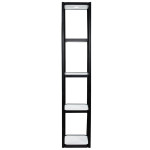 Twist Portable Display Cabinet with 4 Shelves