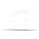 Wallbox Slim Arch Display 12ft  x 10ft tall 