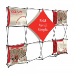 Xclaim 10ft Wide Fabric Popup Display Kit 02 - 10 Panels