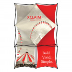 Xclaim 5ft Wide Fabric Popup Display Kit 01 - 3 Panels 