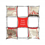 Xclaim 8ft Wide Fabric Popup Display Kit 04 - 10 Panels 