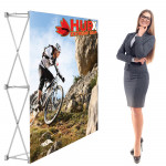 RPL Tabletop Popup Display 5ft x 5ft with Fabric Graphics
