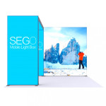 Sego Kit C Modular Lightbox Display 10x10 with Arch - BACKLIT
