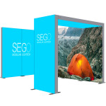 Sego Kit G Modular Lightbox Display 15x10 with Arch - BACKLIT
