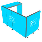 Sego Kit G Modular Lightbox Display 15x10 with Arch - BACKLIT