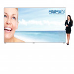 Aspen Large SEG Backdrop Display 15ft x 7.5ft with Printed Banner