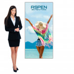 Aspen SEG Fabric Frame System 2ft x 4ft with Custom Printed Graphics