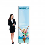 Aspen SEG Fabric Sign Frame 2ft x 7ft with Silicone Edge Graphics