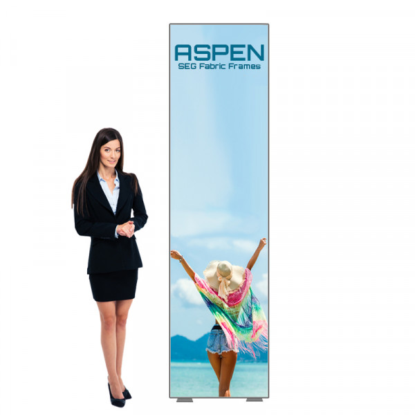Aspen SEG Fabric Frame System 2ft x 8ft with Silicone Edge Graphics