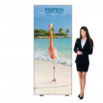 Aspen SEG Fabric Sign Frame 3ft x 7ft with Silicone Edge Graphics