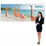 Aspen SEG Fabric Frame System 3ft x 8ft with Stunning Graphics