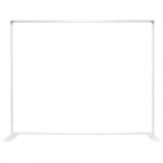 EZ Tube Display 10ft wide Straight Frame with Fabric Graphic