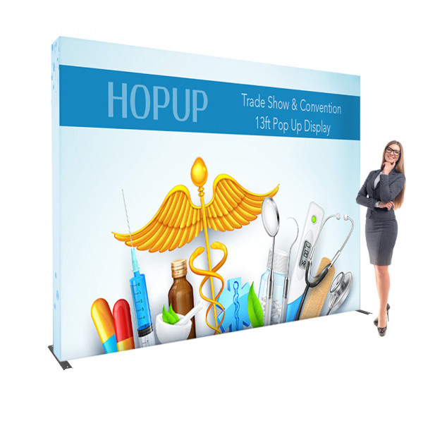 Hopup 13'w x 10'h Straight Tension Fabric Display