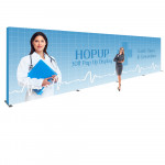 Hopup 30'w x 7.5'h Straight Tension Fabric Display