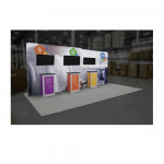 Hybrid Pro 20ft SEG Modular Booth and Graphics - Kit 14