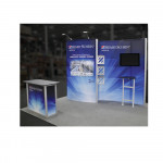 Hybrid Pro 10ft Modular Display with Curved Panels - Kit 2