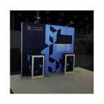 Hybrid Pro 10ft Modular Booth with Counter Displays - Kit 6