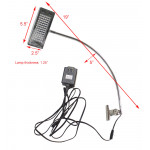 Banner Stand LED Light with Clamp