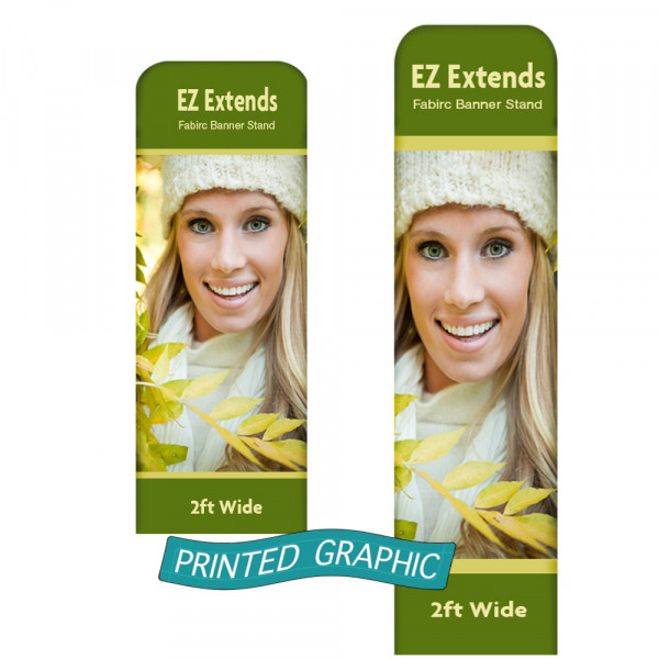 Graphic Only for EZ Extend Banners - 2ft Wide