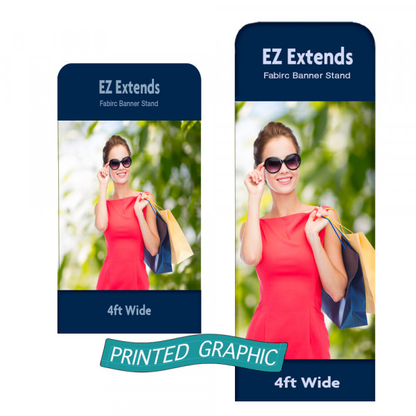 Graphic Only for EZ Extend Banners - 4ft Wide