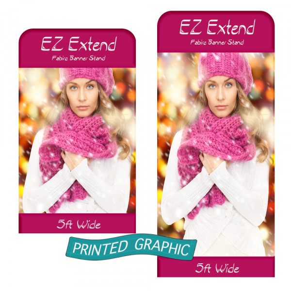 Graphic Only for EZ Extend Banners - 5ft Wide