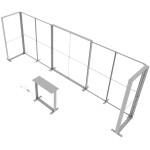 Sego Qseg Kit A 20ft Modular Display with Non-lit and Backlit sections