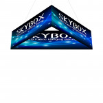 Skybox Triangle Ceiling Banner 12ft x 32in Includes Fabric Graphics  