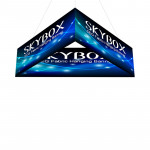 Skybox Triangle Hanging Banners 12ft x 3ft Includes Custom Printing 