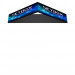 Skybox Triangle Hanging Banners 15ft x 2ft with Custom Graphics 