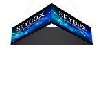 Skybox Triangle Hanging Banners 15ft x 3ft Includes Custom Printing 